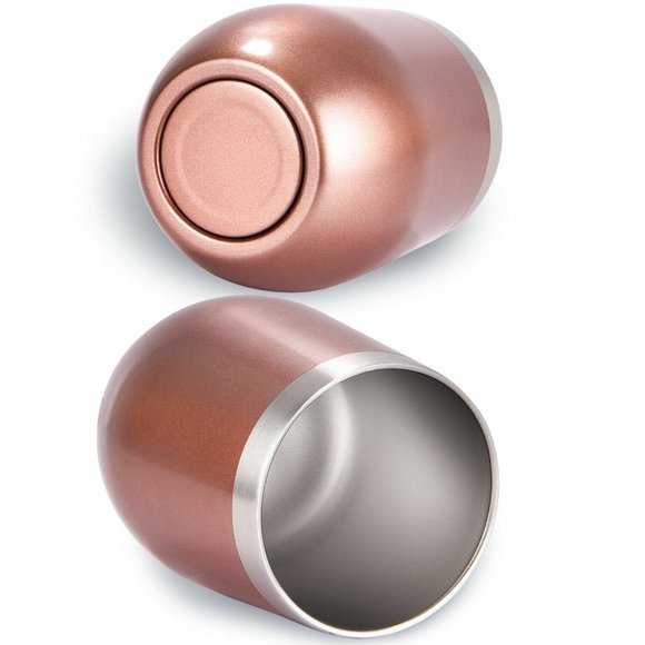12 Oz. Double-Insulated Rose Gold Tumblers -6 Pack - Picture 4 of 4